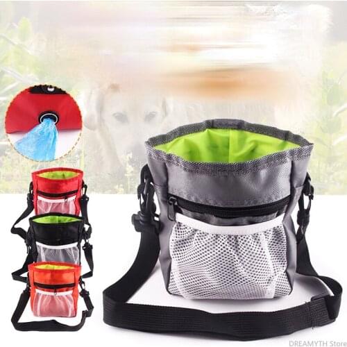 Pet bag snack bag training waist bag go out portable dog training bag dog bag folding pet supplies 1PCS