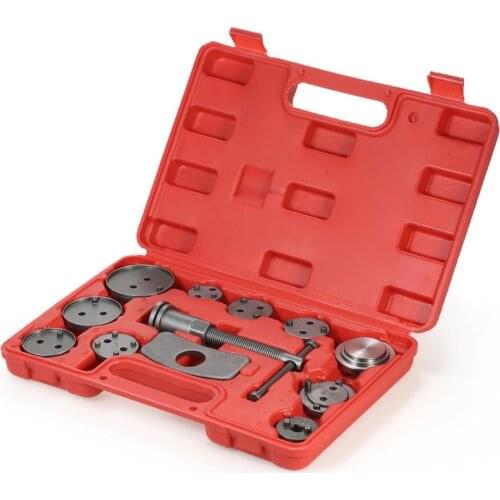12pcs/Set Universal Car Disc Brake Caliper Rewind Back Brake Piston Compressor Tool Kit Set For Automobiles Garage Repair Tools