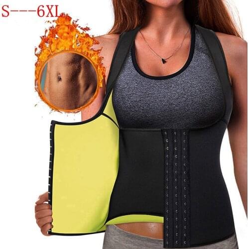 SURE YOU LIKE Women High Waist Trainer Body Shaper Corset Neoprene Sauna Fitness Tummy Control Slimming Fat Burning Shapewear