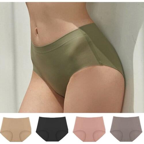 FINETOO Seamless Women Panties High Elastic Buttocks Lingerie S-XL Panty Underwear Sexy Pantys High Waist Breathable Underpants