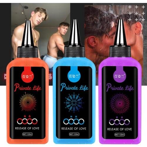 120ML Analgesic Anal Lubrication Gay Gel Lubricant for Sex Lube Massage Oil Intimate Goods for Adult Sex Products for Men 18