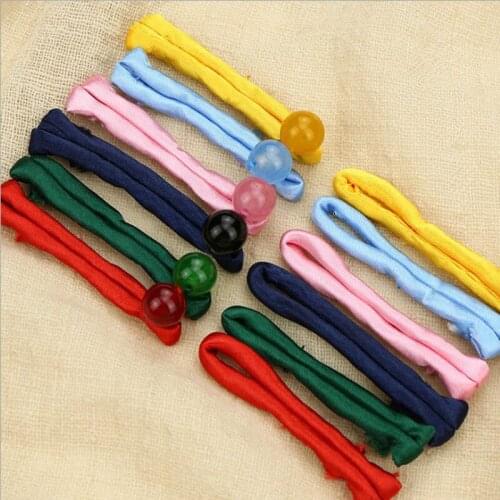 200 PCS 7.5 CM Retro Cheongsam Jade Bead Chinese Frog Buttons Handmade Accessories Ethnic Sewing Clothes Female Cloth Buttons