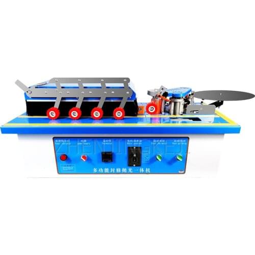 Automatic Edge Banding Machine Woodworking Manual Home Decoration Small multifunctional Portable Curved And Straight Line Sealer