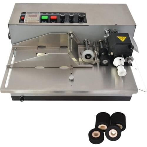Solid ink roll date coding machine for food and pharmacy factory