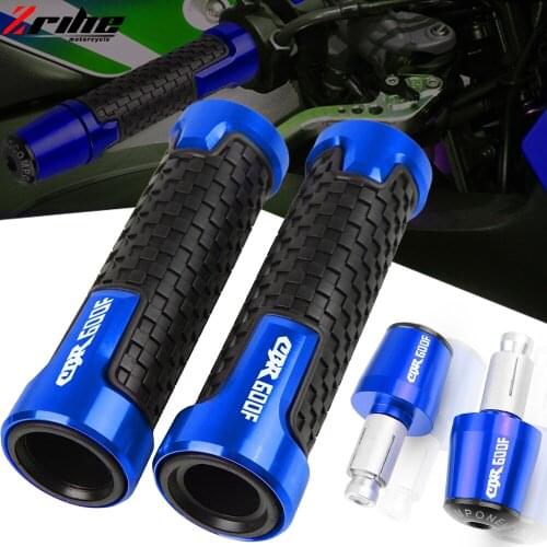 For HONDA CBR600F CBR600F2,F3,F4,F4i CBR600F4i CBR600 CBR 600 600F Motorcycle 22MM Handlebar Hand Grips Handle Bar Cap End Plugs