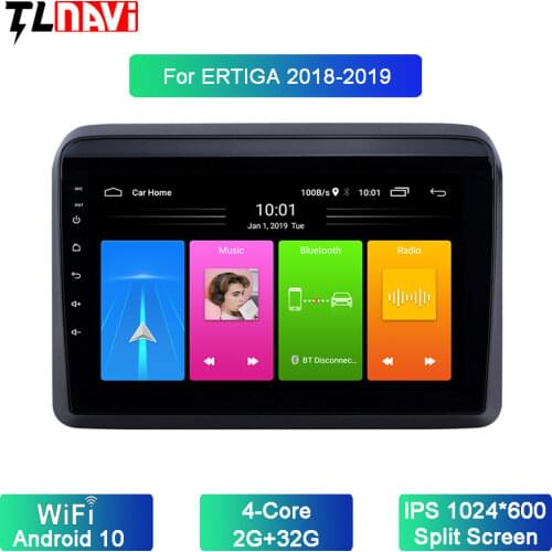 IPS Android 10 Car Audio For 1Suzuki Ertiga Android Maruti Ertiga 2018+ Car GPS Audio Headunit GPS IPS Panel