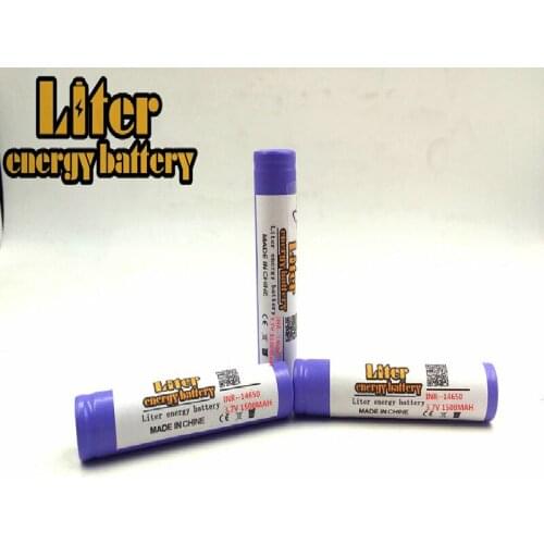 Brand Liter energy batter 3.7V 1500mAh battery 14650 High Drain batterie lithium For imr14650 power