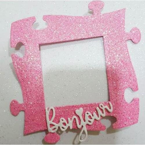 Metal personality lace phase frame cutting mould scrapbook photo album embossing gift card making handicraft decoration