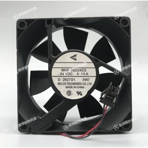 New original G7-11K inverter fan MMF-08D24ES-AN7 8cm 8025 24V 0.13a two-wire cooling fan