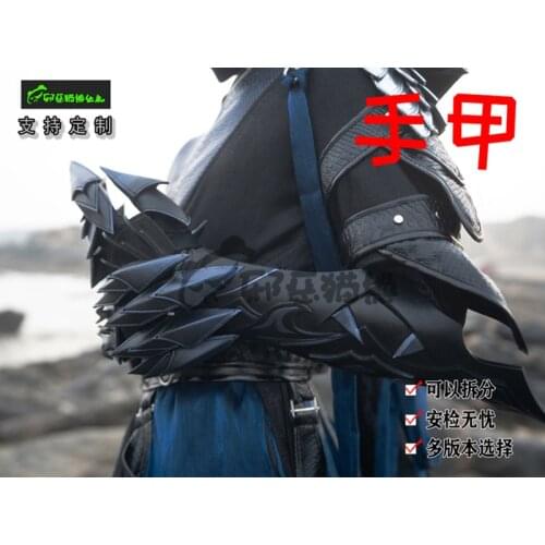 Novel Sha Po Lang Chang Geng Hand Armor Gloves Cosplay Prop EVA Accessories Prop Weapons for Halloween Carnival Party