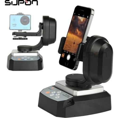 SUPON YT-500 Smart Go Pro Panoramic PTZ With Wireless Remote Control Pan Title For Phone SLR camera Web Webcast