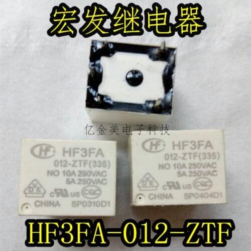 Relay HF3FA-012-ZTF (335) 10A 5-pin T73 HF3FA-012-ZTF