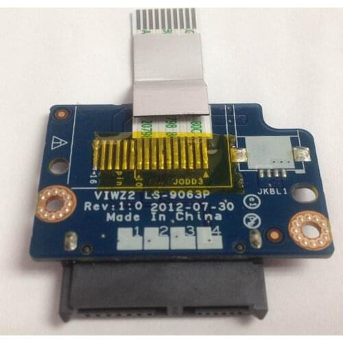 DVD Connector Board w/Cable For Lenovo IdeaPad Z400 Z500 Series, P/N LS-9063P
