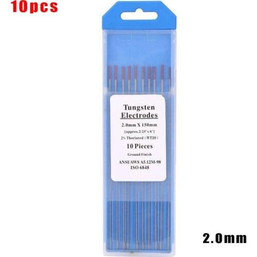 WT20 Tungsten Electrode Professional Tig Rod 2.0mm for option 1.5% Lanthanated for Tig Welding Machine