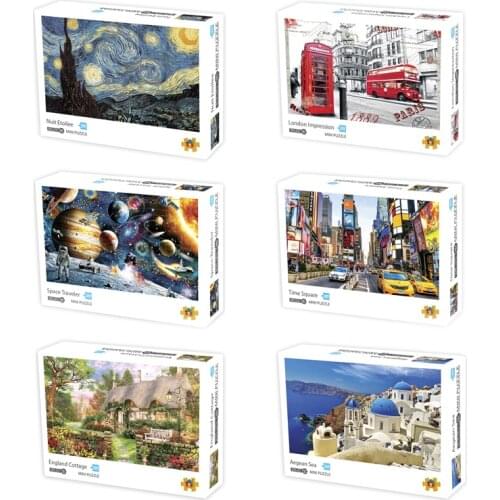 High Quality Mini Jigsaw Puzzle 1000 Pieces Brain Education Toys for Children Kids Boys Girls A Limited Time Special Rates