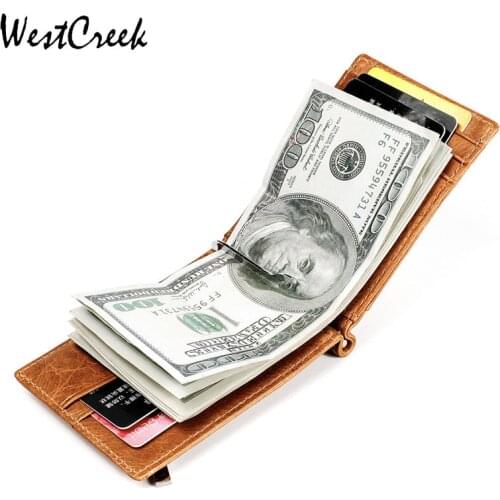 WESTCREEK Mens Money Clip Wallets