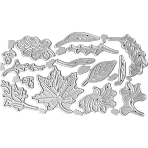 XROEER Scrapbooking Leaves