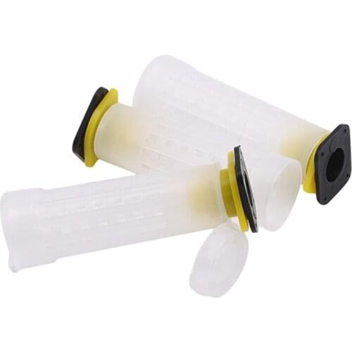 10Set/lot Beekeping Tool Rearing Cup Kit Queen Bee Hair Roller Cages Cell Cup Holder And Cell Fixtures Beekeepers Equipment