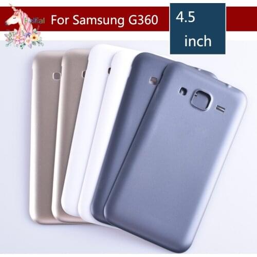 10pcs/lot For Samsung Galaxy Core Prime G360 G360H G360F Housing Battery Cover Door Rear Chassis Back Case Housing Replacement