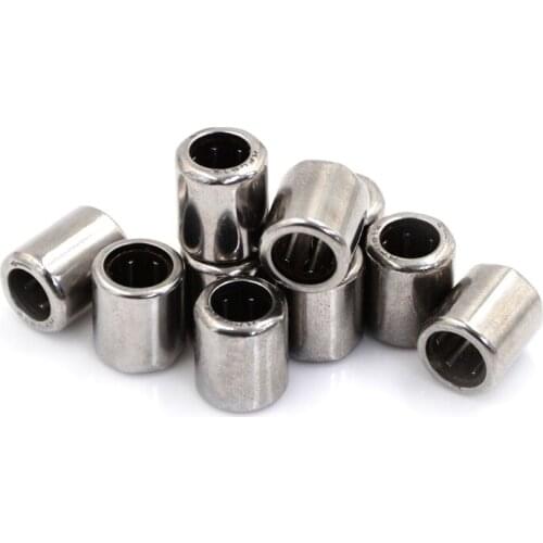 10pcs/lot HF0612 One Way Cluth Needle Roller Bearing 6x10x12mm Steel Needle Roller Bearing