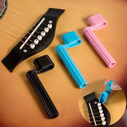 2 in 1 High Quality Quick Guitar String Winder Replacement Tool Bridge Pin Remover for Electric Guitar Bass Ukulele Accessories