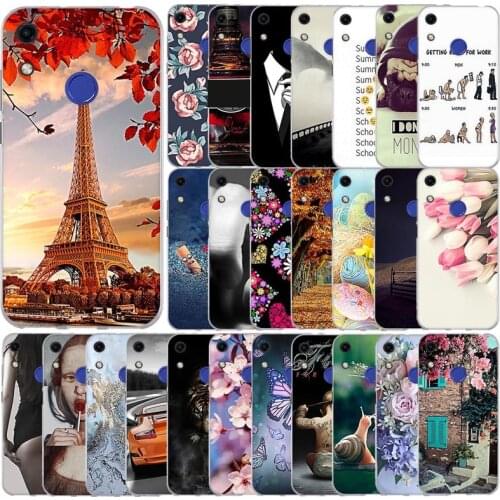 For Huawei Honor 8A Case Cover Soft Tpu Silicon Phone Back Cover For Huawei Honor 8A Bumper Shell Funda Skin Shockproof Case