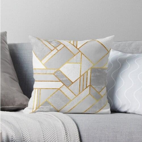 Gold City Polyester Decor Pillow Case Home Cushion Cover 45*45cm Throw Pillow
