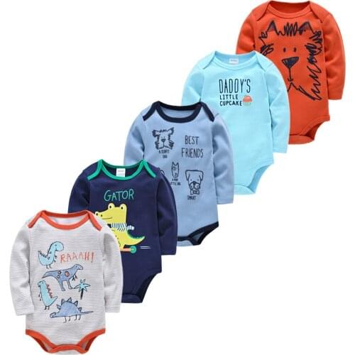 New Born Baby Girl Boy Bodysuits Full Sleeve Body bebe 100%Cotton Body Baby Girls Clothes Baby Halloween Costume bebes Overalls