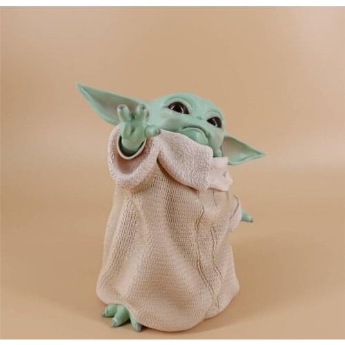 Hasbro Yoda Baby Action Figure The Force Awakens Vinyl Model Hot Anime Toys Baby Yoda Master The Mandalorian Doll Toy for Kid