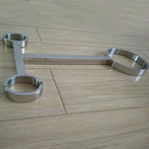 Adult Games Erotic Slave Restraints Spreader Bar Slave Collar Handcuffs BDSM Bondage Torture Hand Cuffs Sex Toys For Couples