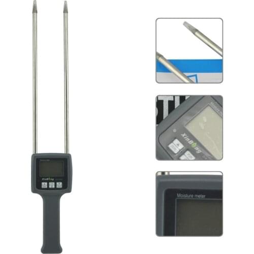 Hygrometers High Grain Moisture Meter Barley Corn Rapeseed wheat 25 kinds tester DX-025G NEW humidity