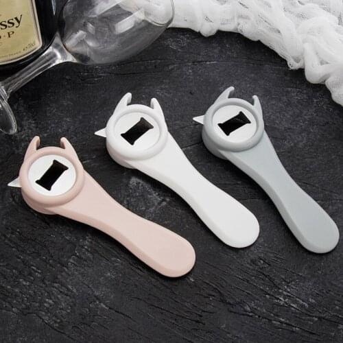 Creative Four-in-one Multi-purpose Bottle Opener Beverage Cans Beer Opener Can Opener For Easy Storage Beer Opener
