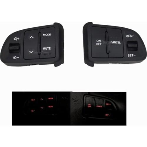 Multi function Steering Wheel Audio Cruise Control Buttons For Kia sportage with back light Car charge car styling