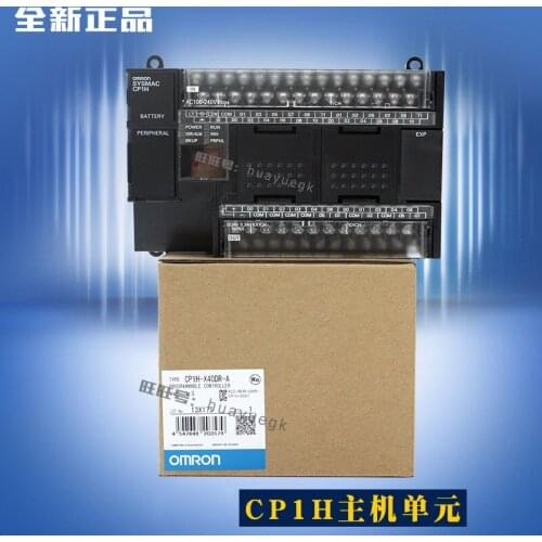 100% New Original Omron PLC CP1H-X40DT-D CP1H-X40DR-A CP1H-XA40DR-A CP1H-XA40DT-D CP1H-EX40DT-D CP1E-N60DR-A-RC
