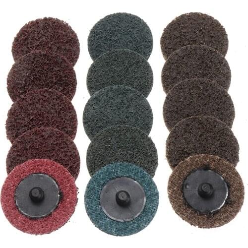 Sanding Discs Type R Roll Lock Disc Abrasive Wheel Paint Rust Removal Clean For Angle Grinder Abrasives Tool Sanding Pads