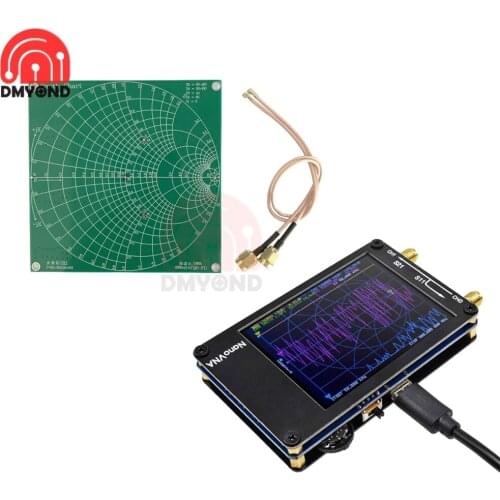 NanoVNA Vector Network Analyzer Kit 2.8 inch LCD 50KHz-900MHz Antenna Analyzer RF Demo Board for NanoVNA VNA RF Test Board