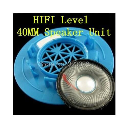 40mm speaker unit Original HIFI unit DIY headphone unit maintenance upgrade 40MM fever headphone speaker unit 2pcs