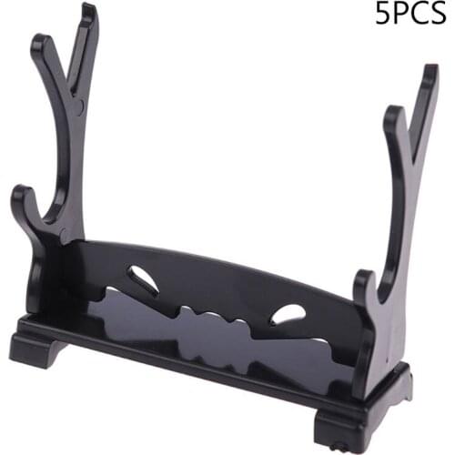 5pcs Two Tiers Holder Display Stand for Cartoon and Comic Show Sword Magic Wand