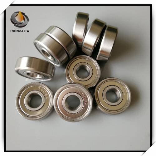 608 zz Skateboard Ball Bearing Stainless Steel Ball Bearing 608zz ABEC-9 8x22x7 mm roller skates Bearing 608