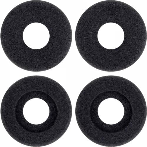 10 Pairs=20 PCS diameter 57mm thickness:6mm black ear cushion ear Foam Doughnut for PLT headset headphones