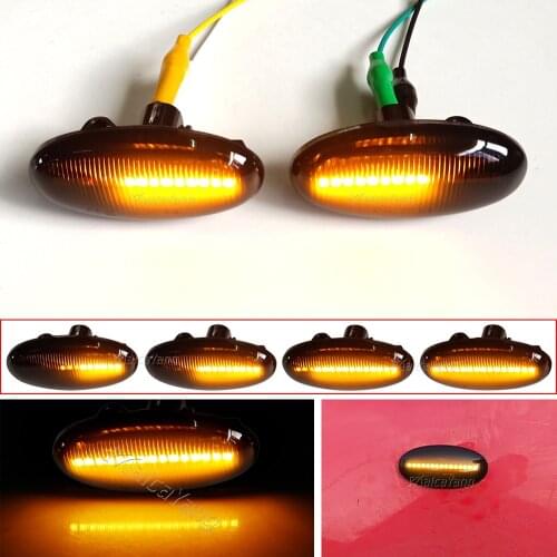Side Marker LED Turn Signal Light For MAZDA 2 3 5 6 BT-50 MPV II Dynamic Indicator Flowing Water Sequential Blinker