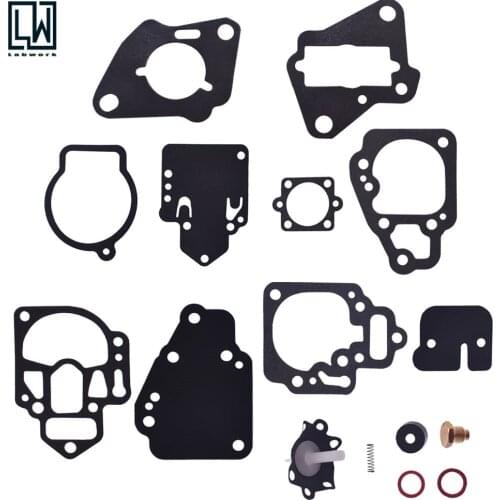 FOR Mercury Mariner 15 18 20 25 Hp With Carburetor Repair Kit 1395-9761-1
