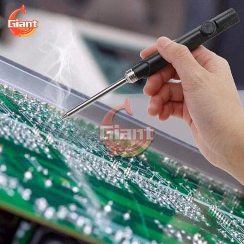SH72 Mini Electric Soldering Iron DC 12V 24V 65W Adjustable Temperature Welding Rework Station Heat Pencil Welding Repair Tools