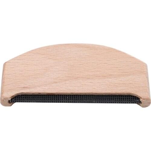AD-Wool Comb Wooden Pilling Fuzz Fabric Lint Remover Clothing Brush Tool for De-Pilling Clothing Garments Knits Wool Care