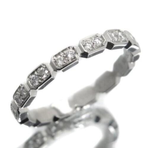 Custom Jewelry order of PT950 moissanite ring size 7 $259 and silver 5mm moissaite earrings $40