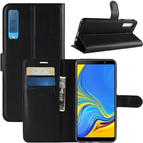 For Samsung Galaxy A7 2018 A 7 2018 SM-A750F A750F Case Flip Leather Phone Case Wallet Leather Stand Cover Filp Cases