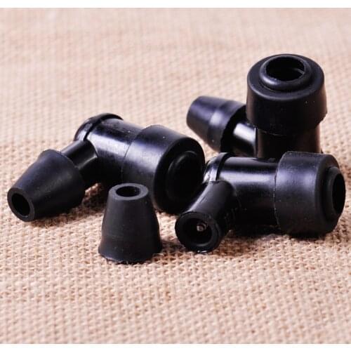 DWCX 3pcs Motorcycle 90 Degree Non Resistor Spark Plug Cap Cover fit for 152 or 154 Gasoline Engine Dirt Bike ATV Quads