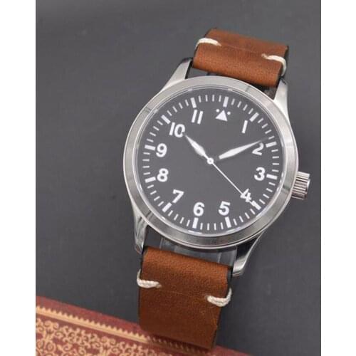 2020 New Corgeut Military Men Automatic Watches Luxury Brand Sport Design Male Watch Leather Self Wind Mechanical Armban