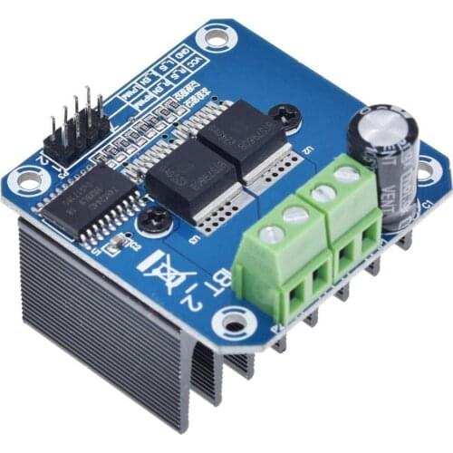 New 1pcs Double BTS7960 43A H-bridge High-power Motor Driver module/ diy smart car Current diagnostic for Arduinos