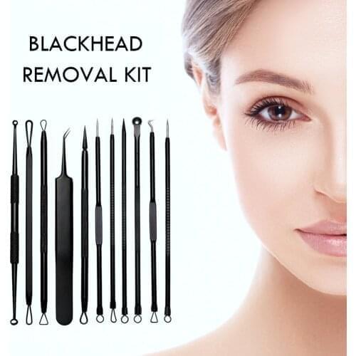 Cleaner Beauty Skin Care Tool Kit Stainless Steel Durable Manicure Pedicure Clipper Pimple Acne Removal Tool Kit